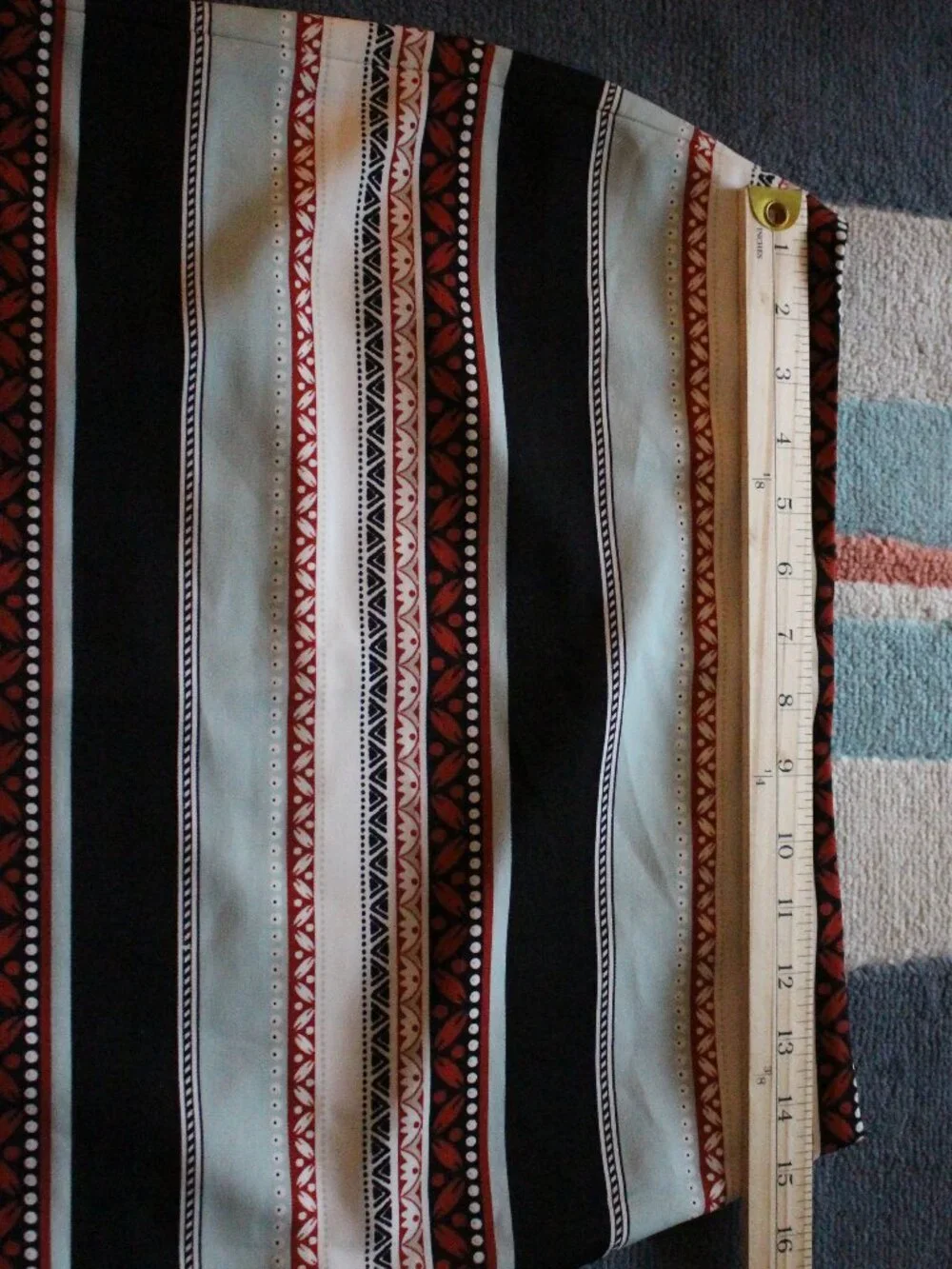 Women's Ann Taylor Factory Striped Pencil Skirt, Size 4